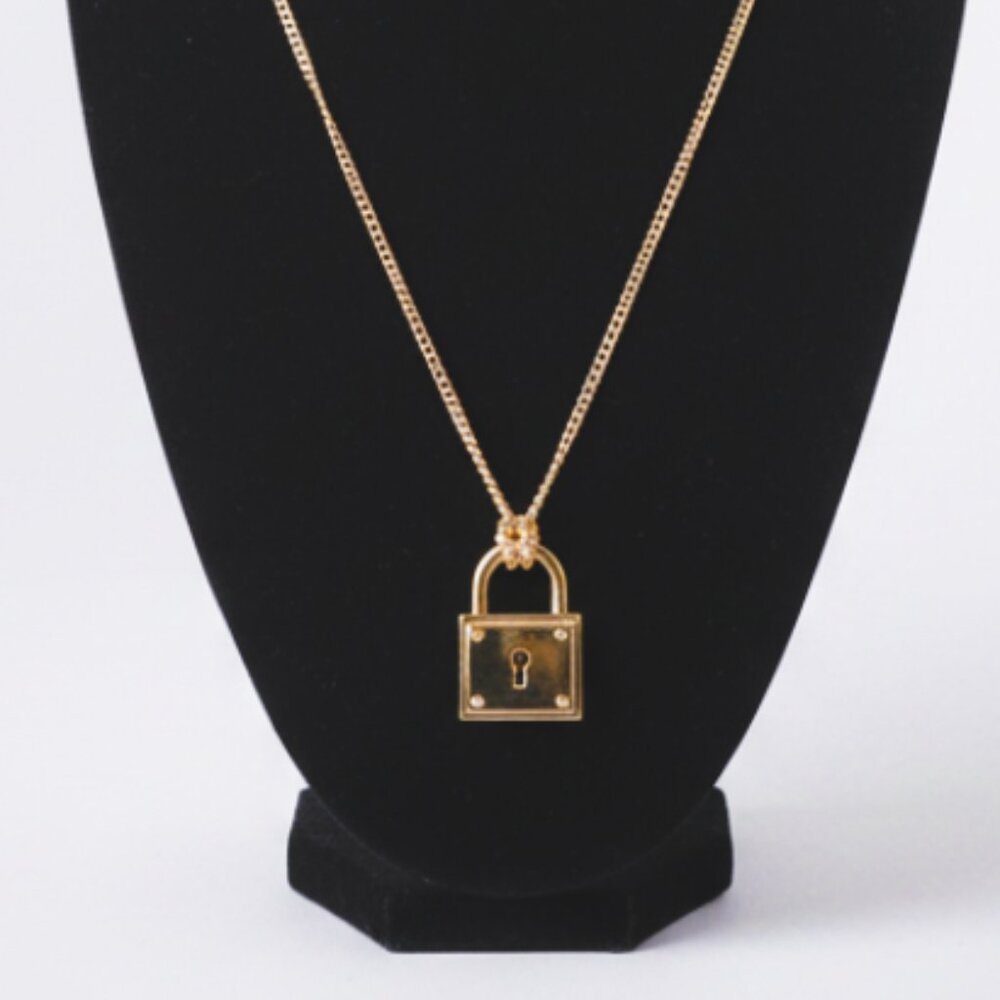 COACH - Necklace with Locket (removable) charm. Brand new. - Picture 3 of 10